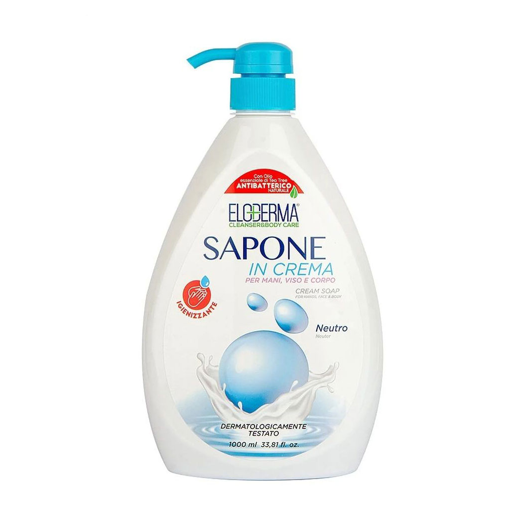 Антибактеріальне рідке крем-мило для рук Eloderma Liquid Soap Ніжність, 1 л